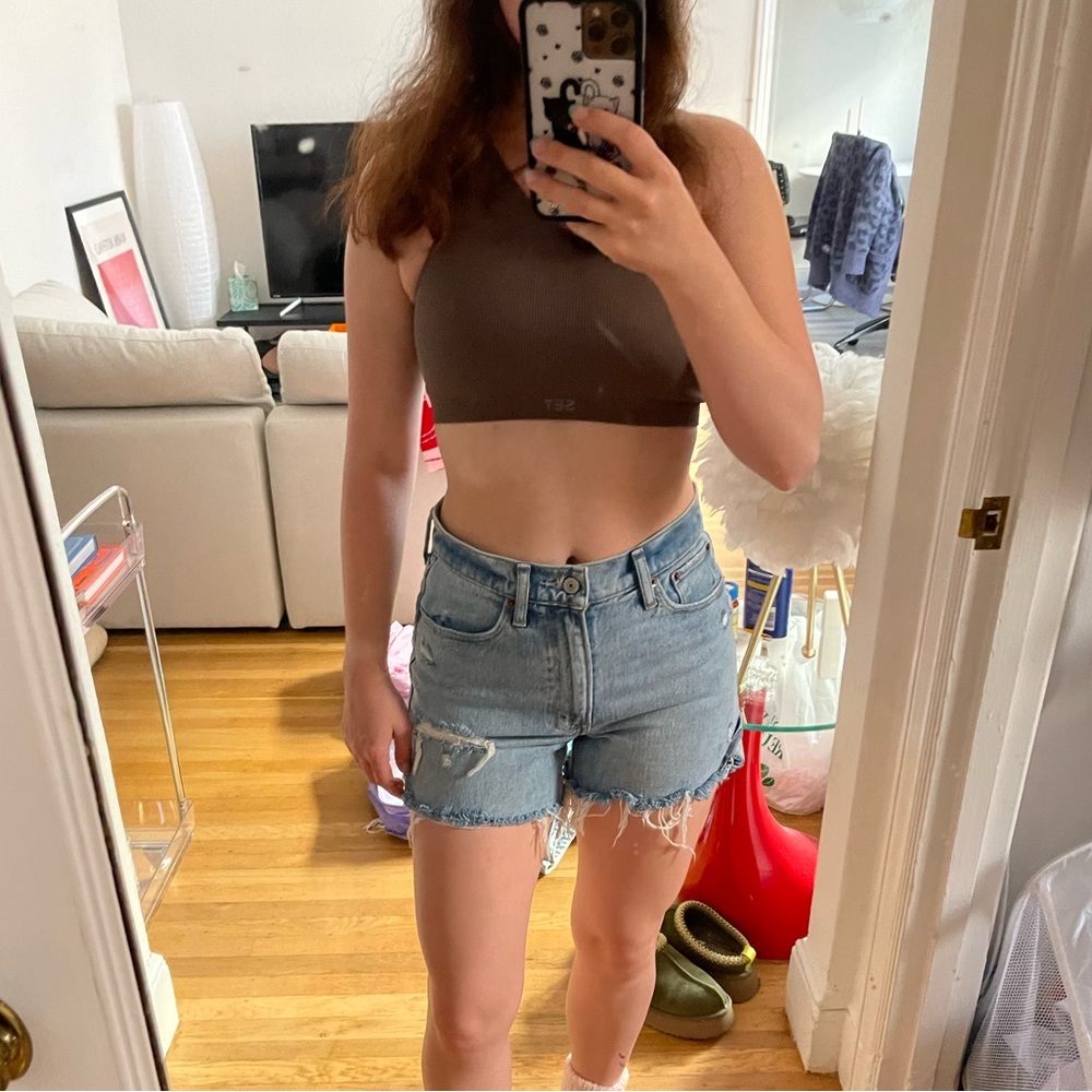 Abercrombie denim shorts